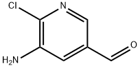 5-aMino-6-chloronicotinaldehyde Structure
