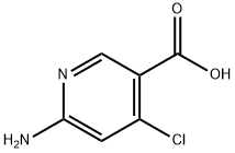 6-AMino-4-chloro-nicotinic acid Structure