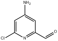 4-amino-6-chloropicolinaldehyde 구조식 이미지