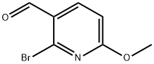 2-broMo-6-Methoxynicotinaldehyde Structure