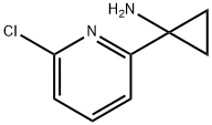 1-(6-chloropyridin-2-yl)cyclopropanaMine 구조식 이미지