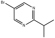 5-브로모-2-(프로판-2-일)피리미딘 구조식 이미지