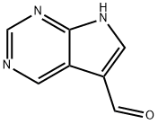 7H-pyrrolo[2,3-d]pyriMidine-5-carbaldehyde Structure