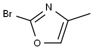 옥사졸,2-브로모-4-메틸- 구조식 이미지