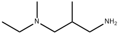 N-(3-아미노-2-메틸프로필)-N-에틸-N-메틸아민 구조식 이미지