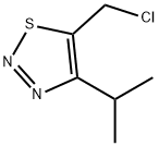 5-(chloromethyl)-4-isopropyl-1,2,3-thiadiazole Structure