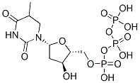 5,6-dihydrothymidine 5'-triphosphate Structure