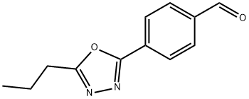 2-(4-Formylphenyl)-5-propyl-1,3,4-oxadiazole 구조식 이미지