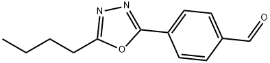 2-(But-1-yl)-5-(4-formylphenyl)-1,3,4-oxadiazole Structure