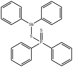 디페닐안티몬디페닐디티오포스피네이트 구조식 이미지