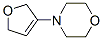 Morpholine,  4-(2,5-dihydro-3-furanyl)- Structure