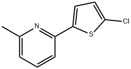 2-(5-Chloro-2-thienyl)-6-methylpyridine Structure