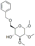메틸2,3-디-O-메틸-6-O-(페닐메틸)-aD-글루코피라노시드 구조식 이미지