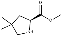 Proline, 4,4-dimethyl-, methyl ester (9CI) Structure