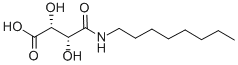 R,R-(+)-TARTARIC ACID MONO-N-OCTYL AMIDE Structure