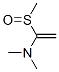 Ethenamine, N,N-dimethyl-2-(methylsulfinyl)- (9CI) Structure