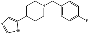 1-BENZYL-4-(1H-IMIDAZOL-4-YL)-PIPERIDINE Structure