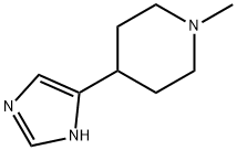 4-(1H-IMIDAZOL-4-YL)-1-METHYL-PIPERIDINE Structure