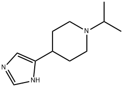 4-(1H-이미다졸-4-YL)-1-이소프로필-피페리딘 구조식 이미지