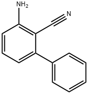 3-Amino-biphenyl-2-carbonitrile Structure