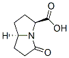 1H-Pyrrolizine-3-carboxylicacid,hexahydro-5-oxo-,trans-(9CI) Structure