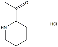 1-PIPERIDIN-2-YL-ETHANONE HYDROCHLORIDE Structure