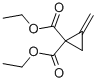 2-METHYLENE-CYCLOPROPANE-1,1-DICARBOXYLIC ACID DIETHYL ESTER 구조식 이미지