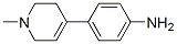 4'-amino-1-methyl-4-phenyl-1,2,3,6-tetrahydropyridine Structure