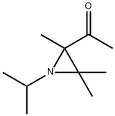 Ethanone, 1-[2,3,3-trimethyl-1-(1-methylethyl)-2-aziridinyl]- (9CI) Structure