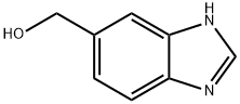 1H-Benzimidazol-5-ylmethanol 구조식 이미지