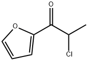 1-Propanone, 2-chloro-1-(2-furanyl)- (9CI) Structure