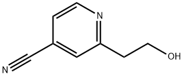 Isonicotinonitrile, 2-(2-hydroxyethyl)- (6CI) 구조식 이미지