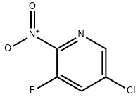 5-클로로-3-플루오로-2-니트로피리딘 구조식 이미지