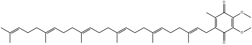 2,3-DIMETHOXY-5-METHYL-6-[ALL TRANS]FARNESYLFARNESYL-1,4-BENZOQUINONE 구조식 이미지