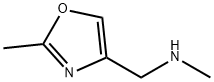 N-메틸-(2-메틸-1,3-옥사졸-4-일)메틸아민 구조식 이미지