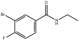 3-Bromo-N-ethyl-4-fluorobenzamide Structure