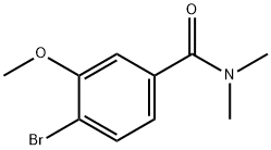 4-Bromo-3-methoxy-N,N-dimethylbenzamide Structure