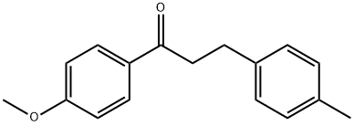 4'-METHOXY-3-(4-METHYLPHENYL)PROPIOPHENONE Structure