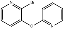 2-브로모-3-(피리딘-2-일옥시)-피리딘 구조식 이미지