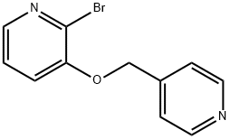2-BroMo-3-(피리딘-4-일메톡시)-피리딘 구조식 이미지