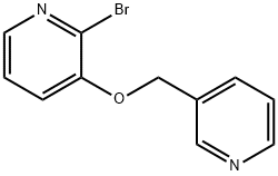 2-BroMo-3-(피리딘-3-일메톡시)-피리딘 구조식 이미지