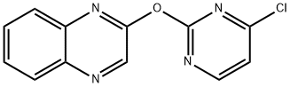 2-(4-Chloro-pyriMidin-2-yloxy)-quinoxaline, 98+% C12H7ClN4O, MW: 258.67 Structure