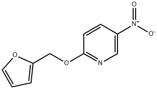 2-(푸란-2-일메톡시)-5-니트로-피리딘 구조식 이미지