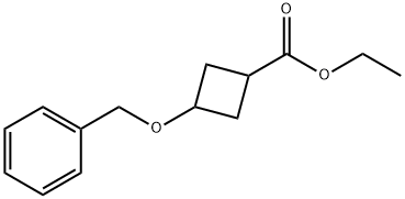 ethyl 3-(benzyloxy)cyclobutanecarboxylate Structure