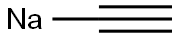 SODIUM ACETYLIDE Structure