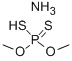 Ammonium O,O-dimethyl dithiophosphate 구조식 이미지