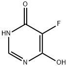 5-Fluoropyrimidine-4,6-diol 구조식 이미지