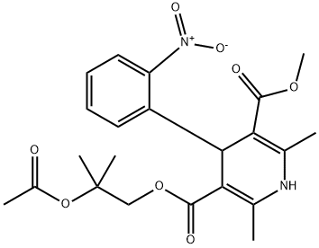 4-Acetoxynisoldipine Structure