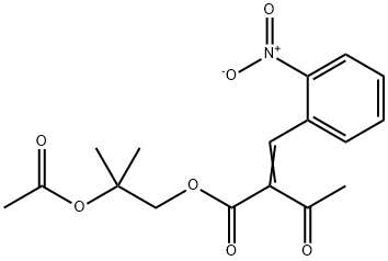 106685-67-0 2-(2-Nitrobenzylidene)-3-oxobutanoic Acid, 2-Acetoxy-2-methylpropyl Ester