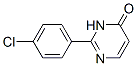 2-(4-Chlorophenyl)-4(3H)-pyrimidinone Structure